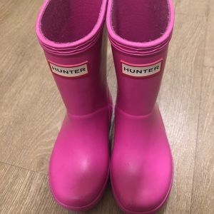 Hunter boots for toddler girl
